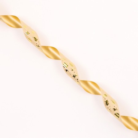 Tape for decor and gifts, "gifts", gold, 2 cm x 50 m-2