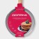 Pan pancake shade Grit, D = 22 cm, Soft-Touch handle, anti-stick coating, induction, color gray color