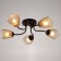 Chandelier 1341003/5br E27 15W brown Bayerlux