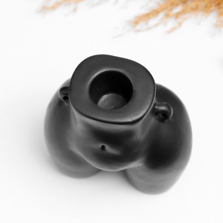 Climb "Marta" Black Gloss, 10x6x8cm-4