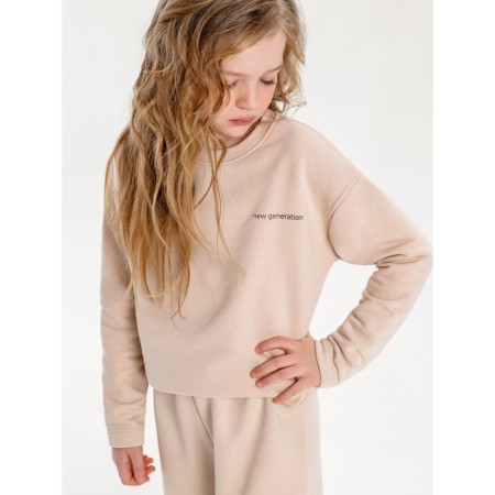 Children's costume Freedom, height 122 cm, beige color-4