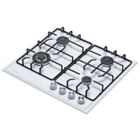 Hon surface Delvento V60V41W001, gas, 4 burners, white-2