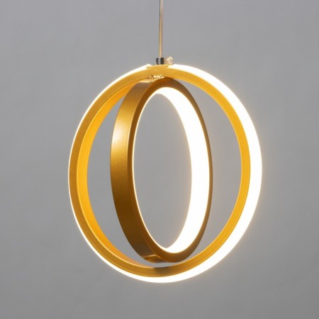 Bra "Ronda" LED 20W 3000k gold 17x77 cm-2