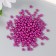 Glass beads 6/0 "plum" 15 g