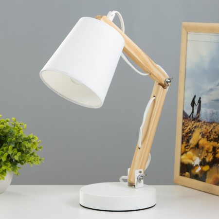 Bend table lamp E14 40W white 22x14x42cm Risalux