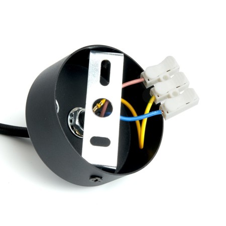 Ceiling light Feron HL3678, IP20, GX53, 12 W, 110XX74.5 mm, black color-1