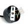 Ceiling light Feron HL3678, IP20, GX53, 12 W, 110XX74.5 mm, black color