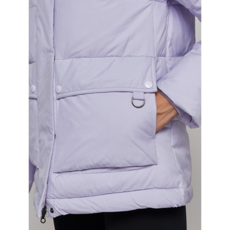 Winter jacket, size 44, purple color-12