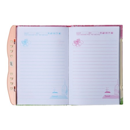 Notebook gift book on the castle, A6+, 48 sheets, line, "cat", mix-7