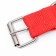 Two -layer collar with a swivel 58 x 3 cm, polyester, red