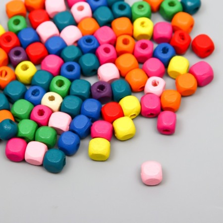 Beads for creativity tree "Multi -colored square" set 20 grams 0.8x0.8 cm-1