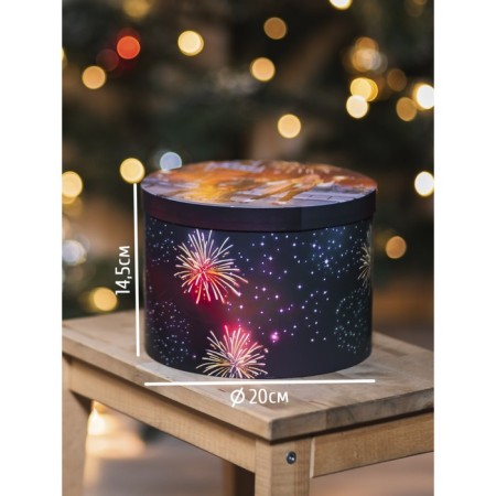 Gift box "City Stories", 20 x 20 x 14.5 cm, New Year-1