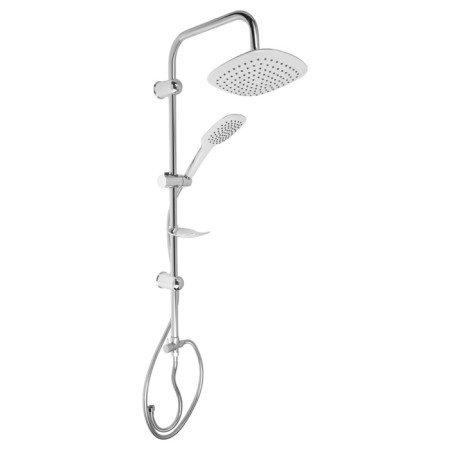 The shower system Zein Z1002, tropical and hand watering can, hoses, stand, soap dish, chrome