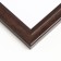Photo frame Plastic "Mira" 21x29.7 cm, (A4) brown (plastic screen)
