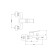 Bronze de Luxe Element El03GB bathtub, shower set, pour 185 mm, brass