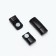 CLISTOR for laces, on magnet, steam, size 2.6 × 2 × 0.7 cm, black color is black