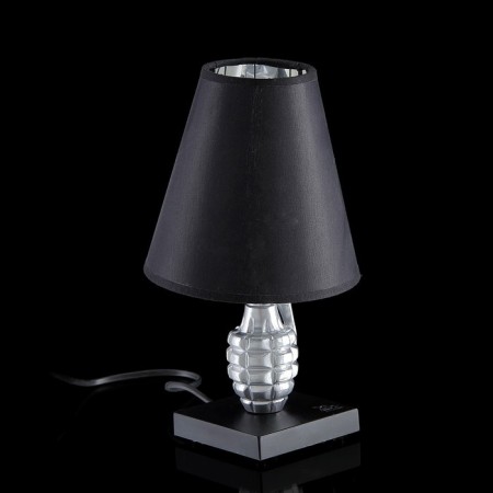 Highway lamp "Pomegranate" black-silver, 30 × 22 × 22 cm-1