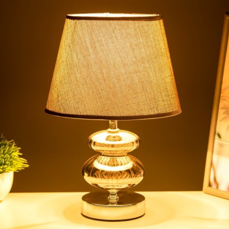 Board Lamp "Venice" E27 40W chrome-silver 21x21x33 cm Risalux-2