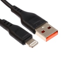 D -01L cable, Lightning - USB, 2.4 A, 1 m, black