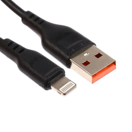 D -01L cable, Lightning - USB, 2.4 A, 1 m, black