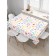 Tables on the table “Crosses-Noliki”, rectangular, oxford, size 145x180 cm
