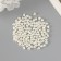Beads for creativity plastic "Pearls" set of 200 pcs white 0.6x0.6x0.3 cm