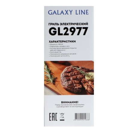 Electric Galaxy Gl 2977, 1800 watts, ceramic coating, 26.5x16.5 cm-9