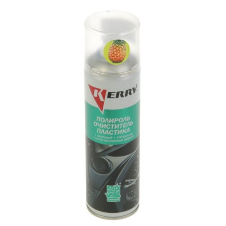 Kerry plastic policies, with a matte effect, pineapple, 335 ml