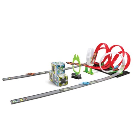 Set of game BBURAGO GOGEARS EXTREME DOBLE VORTEX, Autotrek, with two inertial machines-2