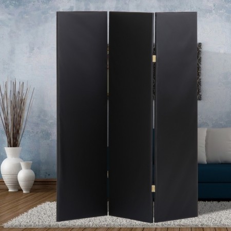 Fabric screen "Oxford" black 150x160 cm