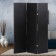 Fabric screen "Oxford" black 150x160 cm