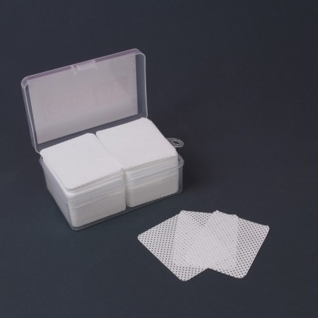 Napkins for manicure, with perforation, in a plastic case, 180 pcs, 5.5 × 4.5 cm-3