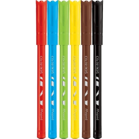 Flomasters 6 colors Color Peps Ocean, a blocked writing node, super -mixed, mix-1