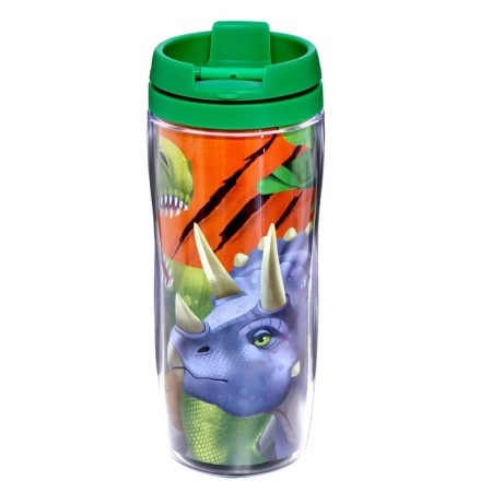Thermal engine with puzzle "World of dinosaurs", 54 elements, 350 ml-2
