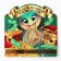 New Year's Coin "Wealth and Happiness" for the New Year, Diam. 2.2 cm