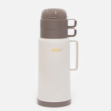 Thermos 1 l, with a glass flask, retains heat 12 hours