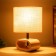 LILIT HELLITRA lamp 1x40W E27 Light wood 11.5x20x30cm