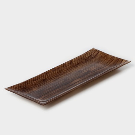 Glass shade "Oak", 36.5 × 15 cm