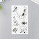 Tattoo on the body color phosphorus "abstraction" mix 10x6 cm