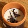 Aromatic candle in a jar of 70 g, soy wax, hibiscus