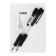 A set of pencils of mechanical Pilot Super Grip, 0.5 mm, rubber emphasis, black, 2 pieces