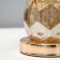 Highway "cabin" 1x40W E27 220V gold 25x25x40 cm Risalux