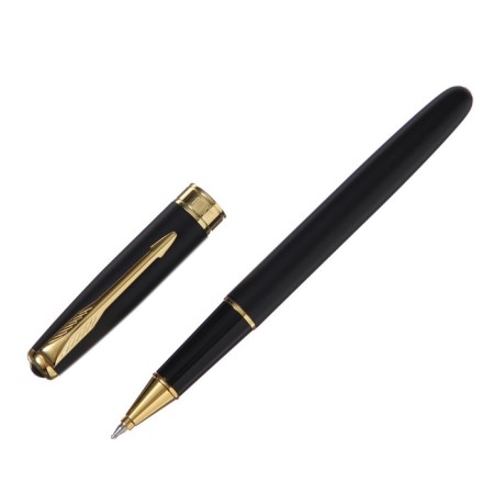 Handle Gift Roller, in the leatherette case, the case is black, gold-2