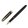Handle Gift Roller, in the leatherette case, the case is black, gold