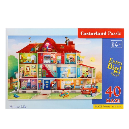 Maxi-Pazle "Our House", 40 elements-1