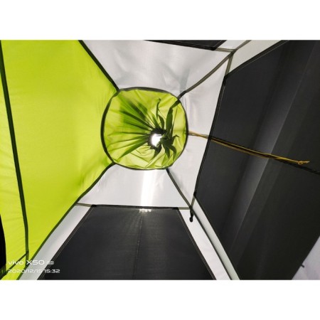 The semi-automatic tent is 5 seats. Norfin Trout 5 NF-8
