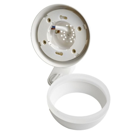 Snow -phase track lamp for Feron AL165, IP20, GX53, 15 W, 92x92x125 mm, white color-3