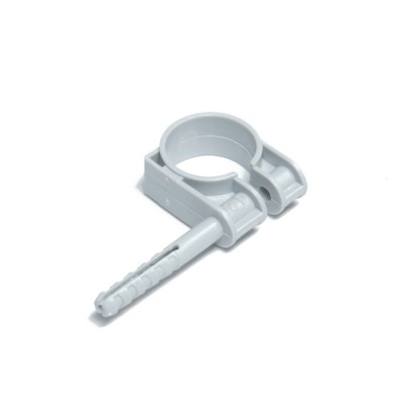 Clamp for the pipes. Mont. with a nail 20x6x35 mm, 50pcs-1
