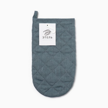 Eco Turquoise, 15x28 cm, 100% linen, 245 g/m2-4