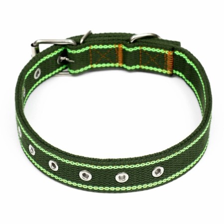 Collar of tarpaulin dimensionless two -layer, 67 x 3 cm, khaki/salad-1